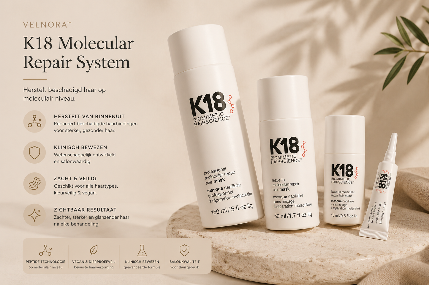 Velnora™ K18 Hair Repair