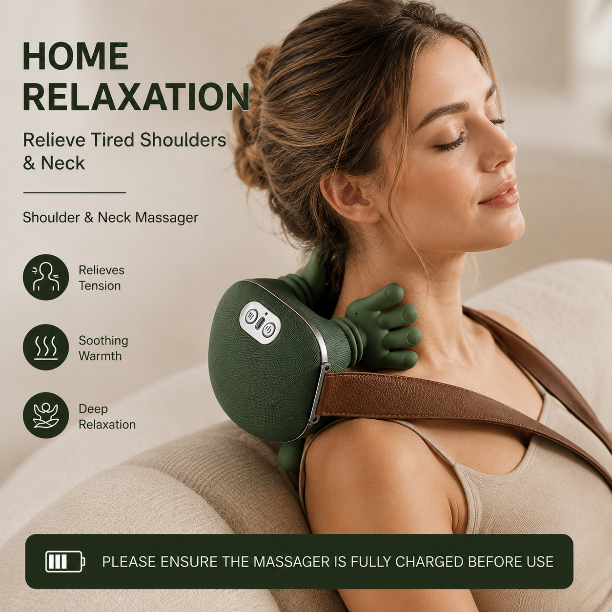 Velnora™ DeepRelief Neck Massager
