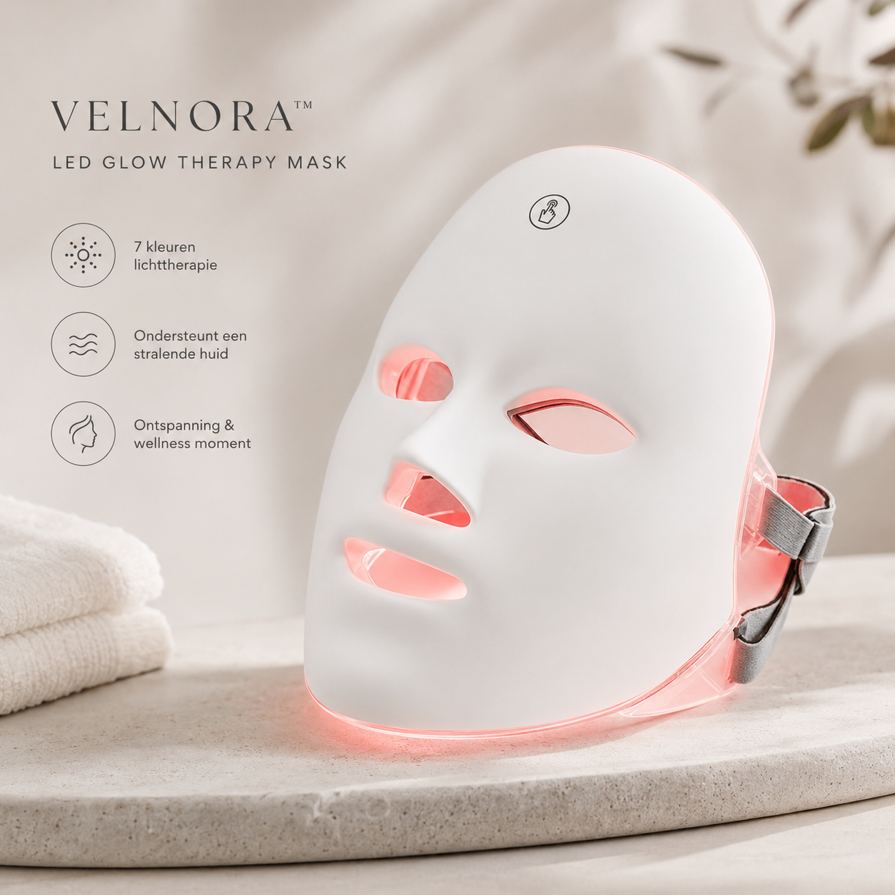 Velnora™ LED Glow Therapy Mask (7 Colors)