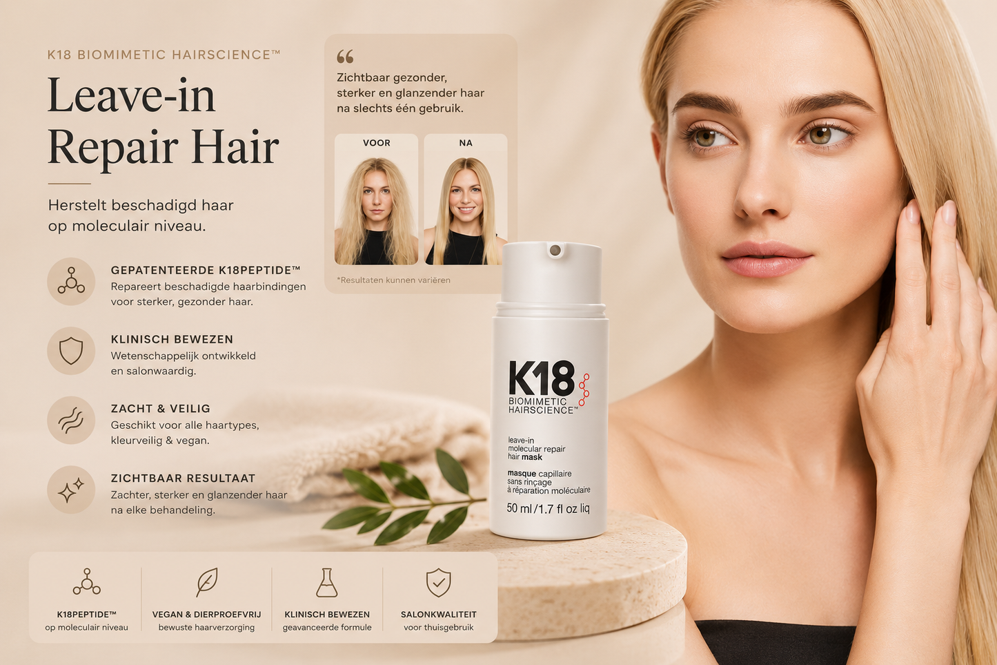 Velnora™ K18 Hair Repair