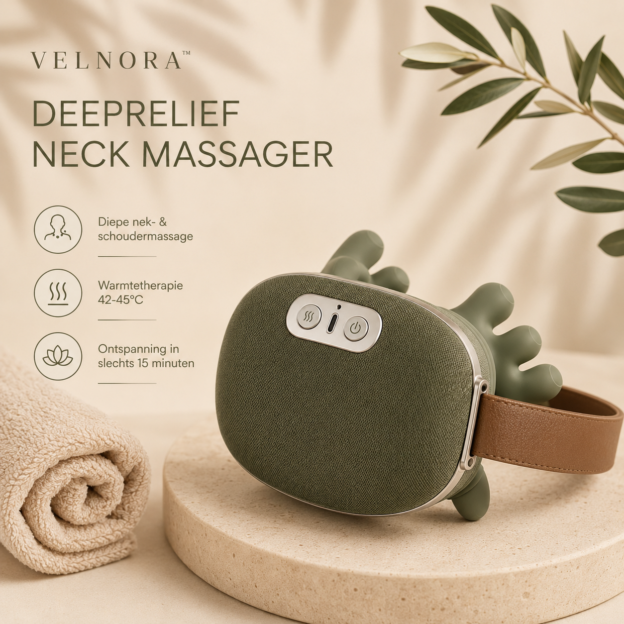 Velnora™ DeepRelief Neck Massager