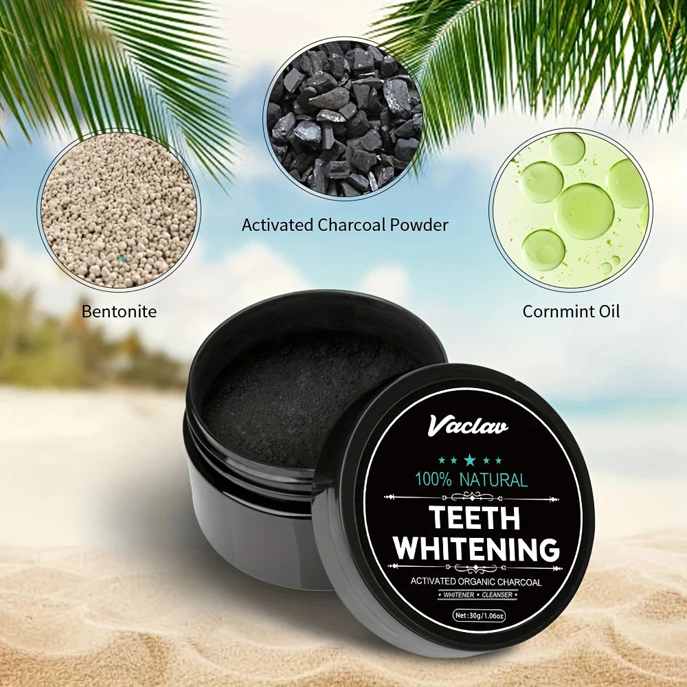 Velnora Activated Charcoal Whitening Powder