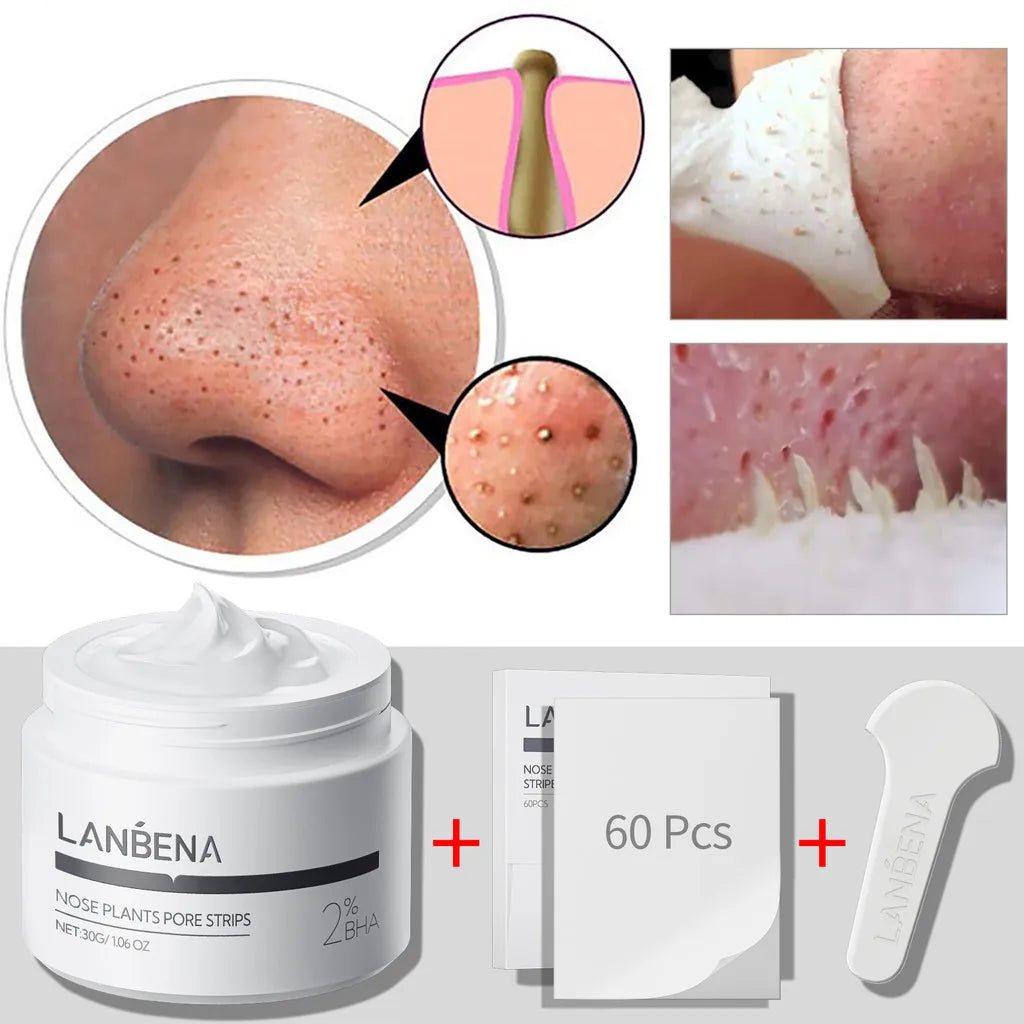 Velnora Deep Clean Blackhead Remover Set (60 Strips)